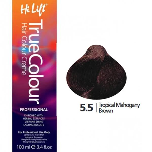 Hi Lift True Colour 5.5 Tropical Mahogany Brown - 100ml