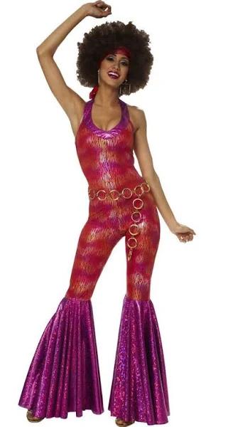 70s Foxy Disco Lady Womens Costume / Medium