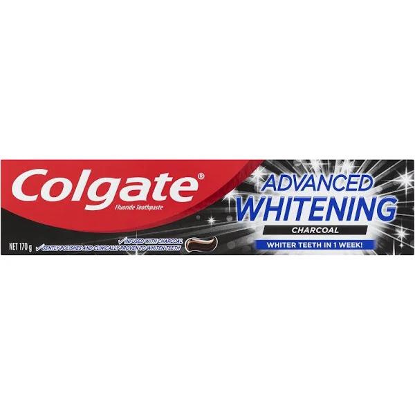 Colgate Advanced Whitening Charcoal Toothpaste 170 G