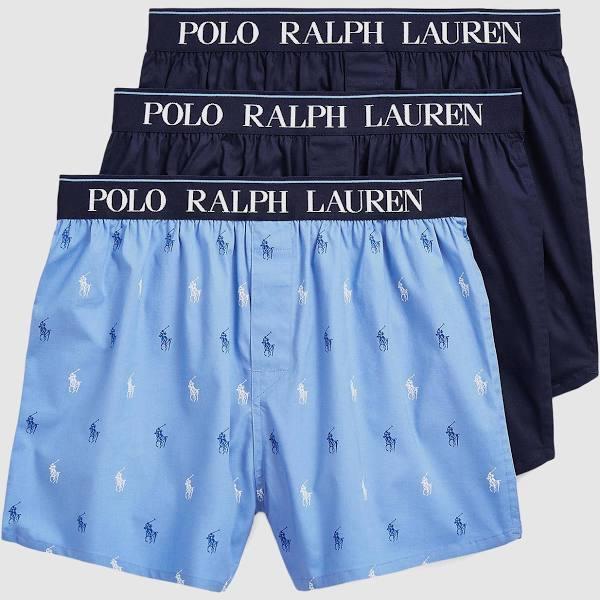 David Jones Polo Ralph Lauren Elastic Boxer-3 Pack-Boxer, Size XL