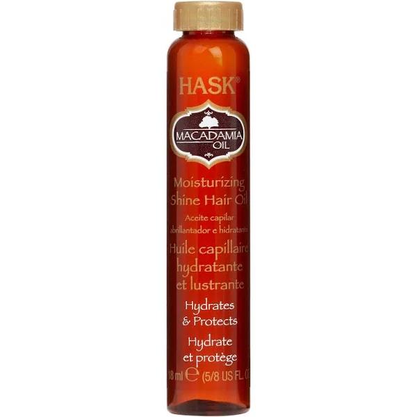 Hask Macadamia Moisturising Shine Oil 18ml