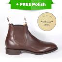 R.M. Williams Comfort Craftsman Chelsea Boot - Rum - H - Extra Wide - 7.5