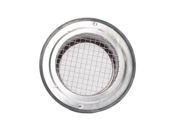 Sirius 20cm Round Stainless Steel Eave Vent With Insect Mesh