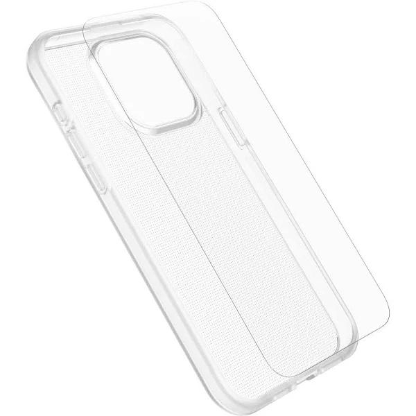 OtterBox React Case & Screen Protector For iPhone 15 Pro Max - Clear