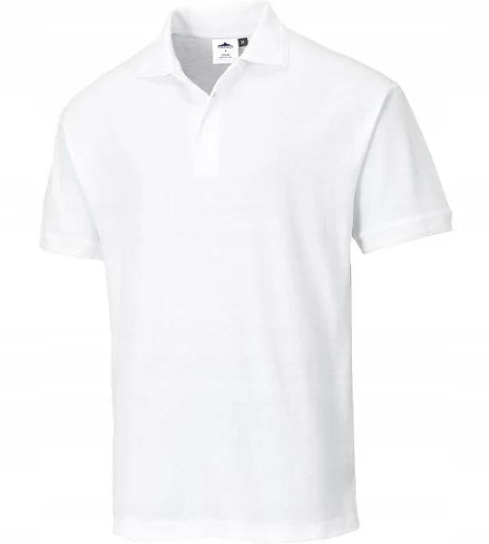 Portwest Naples Polo Shirt B210 White M