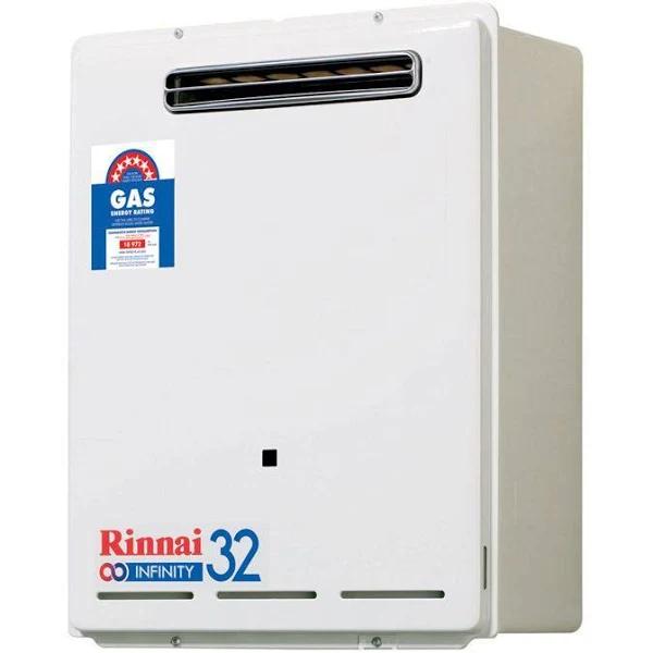 Rinnai Infinity Continuous Flow Natural Gas Hot Water System