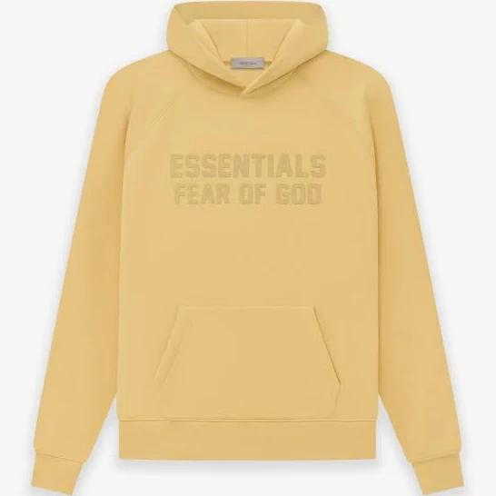 Essentials Yellow Raglan Hoodie