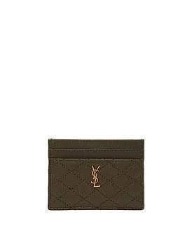 David Jones Saint Laurent YSL Credit Card Holder in Light Musk 3212