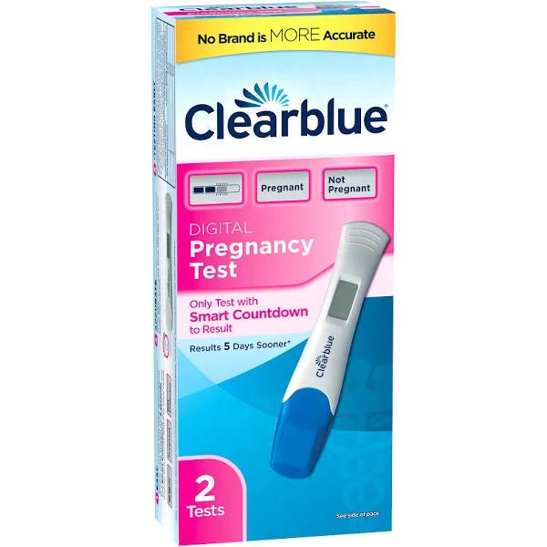 Clearblue Pregnancy Test, Digital - 2 tests