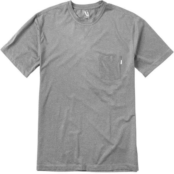 Vuori Tradewind Pocket Performance T-Shirt Heather Grey