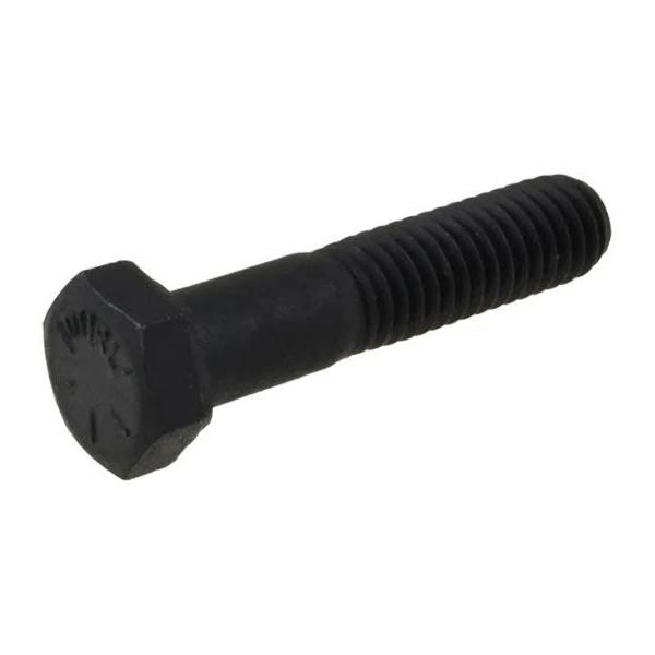 1-1/8 x 7 TPI x 8" (PT) UNC Coarse Hex Bolt Grade 8 High Tensile Plain Black Uncoated As 2465