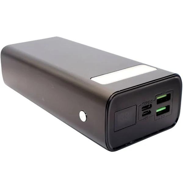 Maxxlee 30000mah Super Fast Charging Dual Usb Torch Light Portable Battery Charger Power Bank - AfterPay & zipPay Available