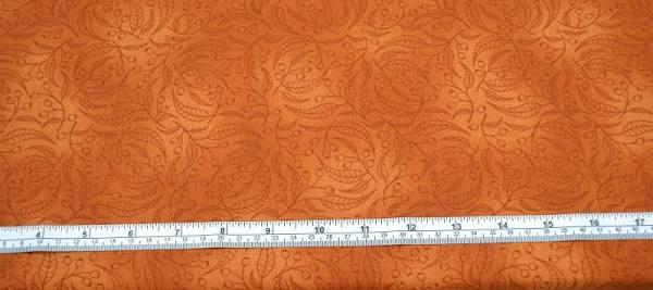 Sew Easy 100% Cotton, Orange Gumnut Cotton Fabric, Ayer Rock Orange, 110cm Wide, Per Metre