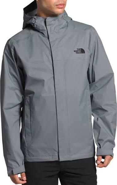 The North Face Venture 2 Mens Waterproof Jacket - Mid Grey/TNF Black - M