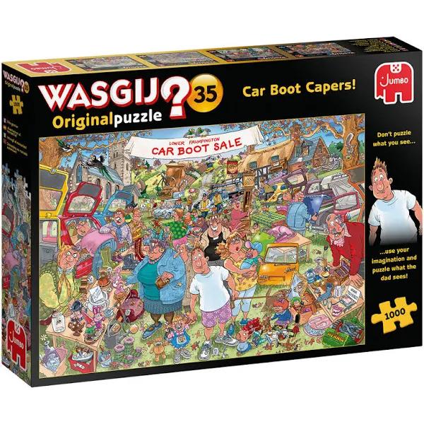 Wasgij Original 35 - Car Boot Capers - 1000 Piece Jigsaw Puzzle