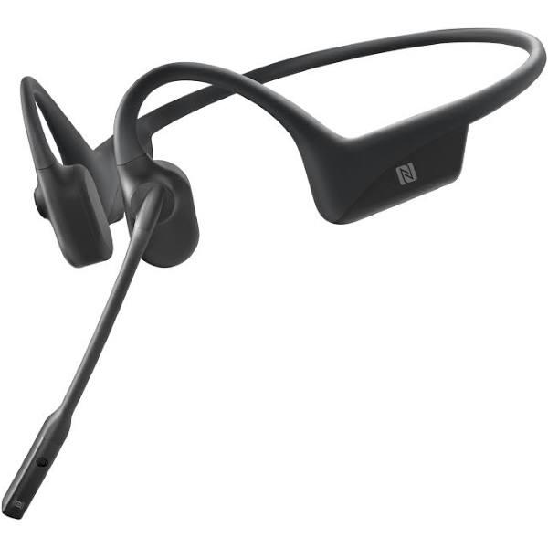 Aftershokz OpenComm Wireless Bluetooth Headset - Black