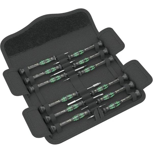 Wera 05073677001 Kraftform Micro 12 Electronics 1 Screwdriver Set