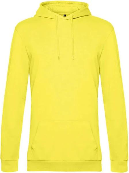 B&C Mens Hoodie Solar Yellow 3XL Cotton Polyester Mens Hoodie