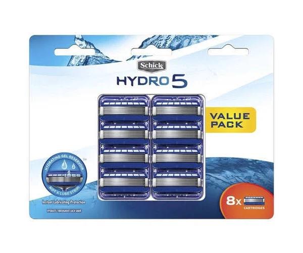 Schick Hydro 5 Razor Blades 8 Pack