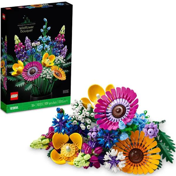 LEGO Botanical Collection Wildflower Bouquet Set 10313