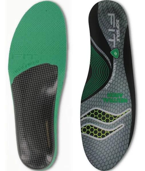 Sof Sole Fit Neutral Arch Insoles W 5-6