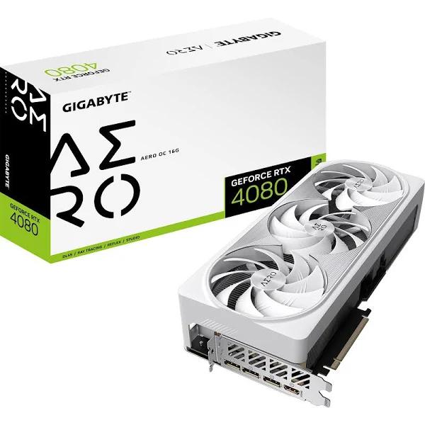 Gigabyte GeForce RTX 4080 16GB Aero OC NVIDIA GDDR6X