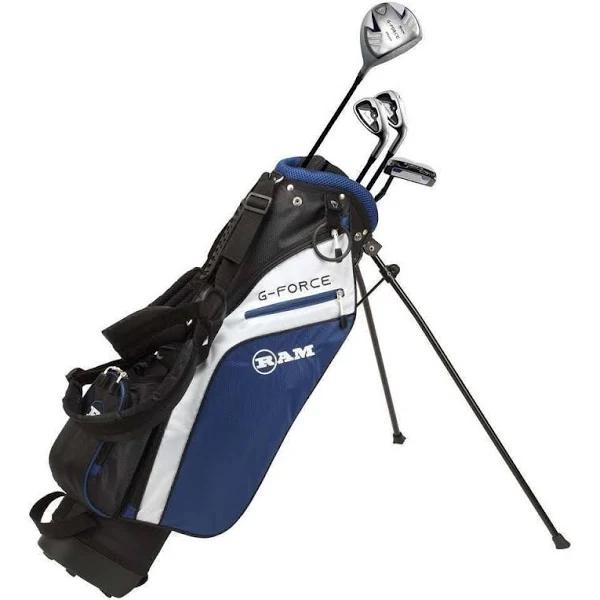 RAM Golf Junior G-Force Boys Golf Clubs Set With Bag, Left Hand