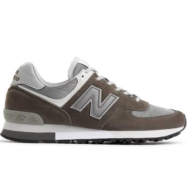 New Balance Unisex Made in UK 576 Dark Gull Grey/Steeple Gray/Alloy/Antartica - Size 6