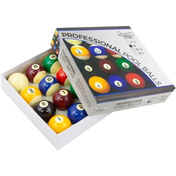 Professional Pool Snooker Billiard Table Balls 2 & 1/4 Inch Large American 9 Ball - AfterPay & zipPay Available