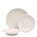 Salt & Pepper Plisset 12 Piece Dinner Set White