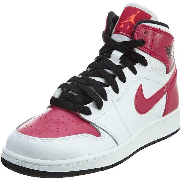 Jordan 1 Retro White Sport Fuchsia (GS)