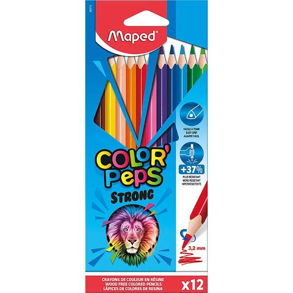 Maped Coloured Pencils Strong Pack of 12