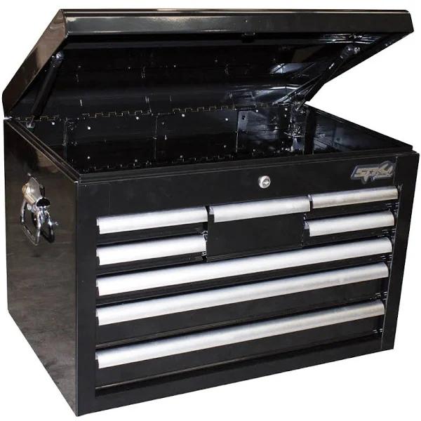 SP Tools Tool Box Black Custom 8 Drawer SP40103