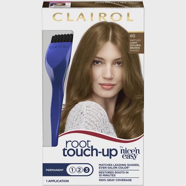 Clairol Root Touch-Up Permanent Hair Color Creme, 6G Light Golden