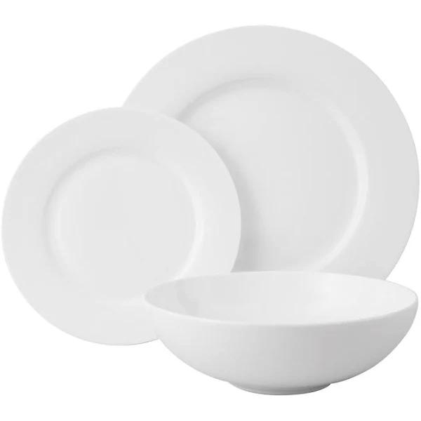 Wilkie Brothers Rim 18pce Dinner Set | Fine Bone