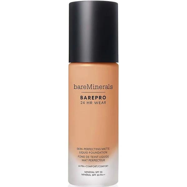 BareMinerals - Barepro 24hr Wear Skin-Perfecting Matte Liquid Foundation Mineral SPF20 - Med. 37 Warm - 30ml