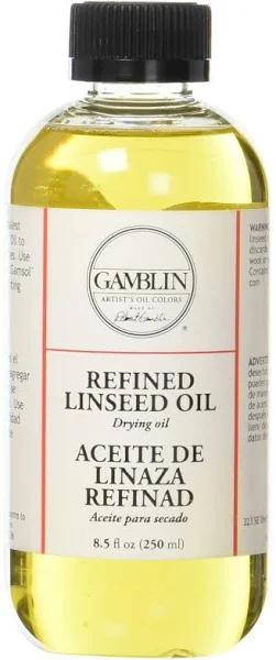 Gamblin : Refined Linseed Oil : 250ml