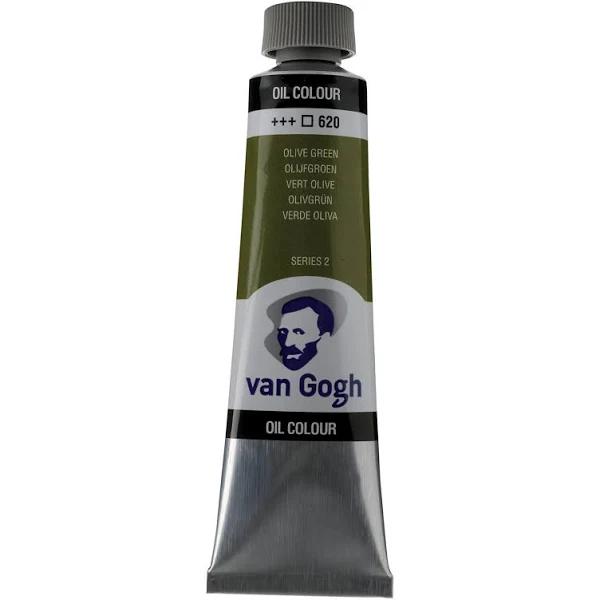 Talens : Van Gogh Oil Paint 40ml : Permanent Olive Green S2