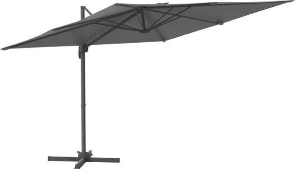 Cantilever Umbrella With Aluminium Pole Anthracite 400x300 cm