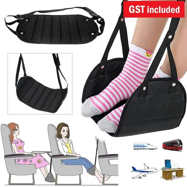 Travel Foot Rest Footrest Leg Pillow Airplane Flight Foam Cushion