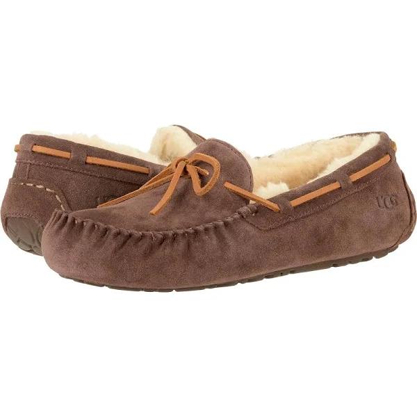 Men's UGG 'Olsen' Moccasin Slipper, Size 18 M - Brown