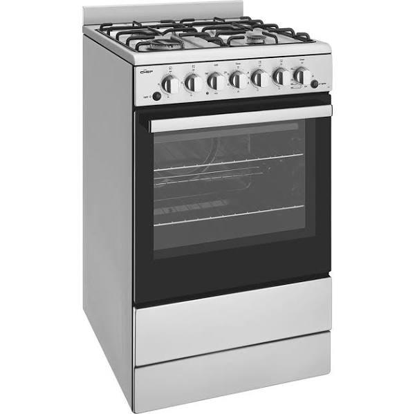 Chef 54cm Gas Freestanding Oven CFG504SBLP