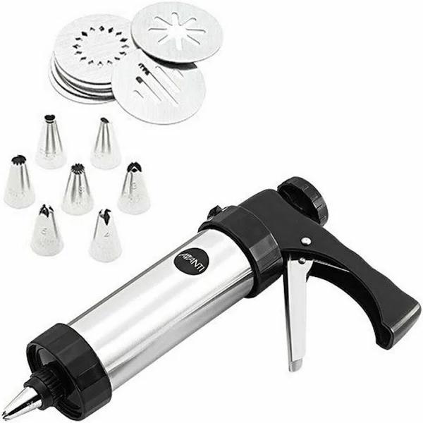 Avanti 17pc Cookie Press/Icing Gun Set/Cream/Pastry/Baking/Tool/Cake Decorating