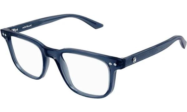 Montblanc MB0256O 007 Glasses Blue