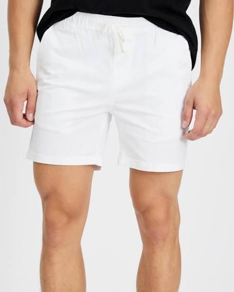 Staple Superior - Men's White Shorts - Slater Shorts - Size 38 at The Iconic