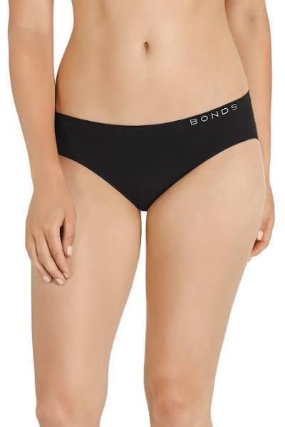 Bonds Comfytails Side Seamfree Bikini Black 16