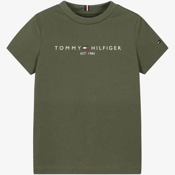 Tommy Hilfiger Green Cotton Jersey T-Shirt