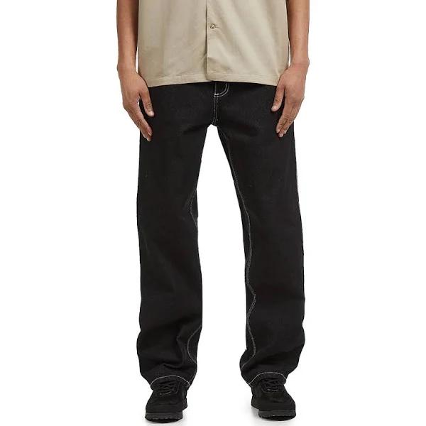 Carhartt WIP Simple Pant Colour: Black One Wash, Size: W33 L32