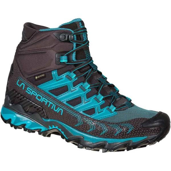 La Sportiva Ultra Raptor II Mid Wide GTX Women EU 42 / Carbon/Topaz