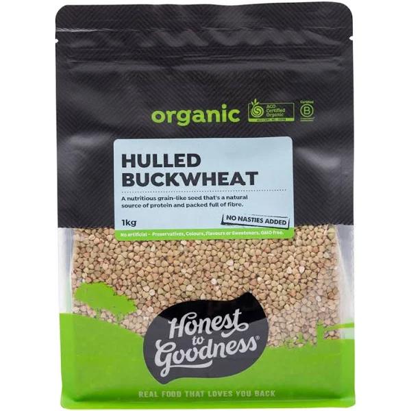 Organic Hulled Buckwheat 1kg | Honest to Goodness